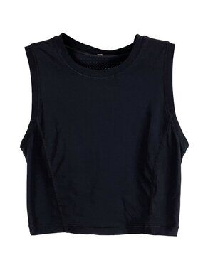 Calia by Carrie Underwood Womens Mesh Back Activewear Tank Top Black XS